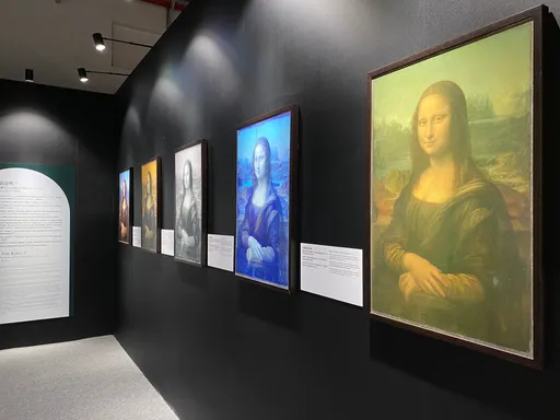 AI達文西幫你畫肖像!5公尺巨幕體驗展 蒙娜麗莎現身來台
