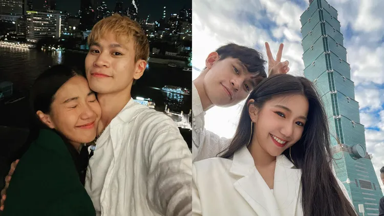 「眾量級」情侶檔Andy、家寧。翻攝《@crowd520》IG