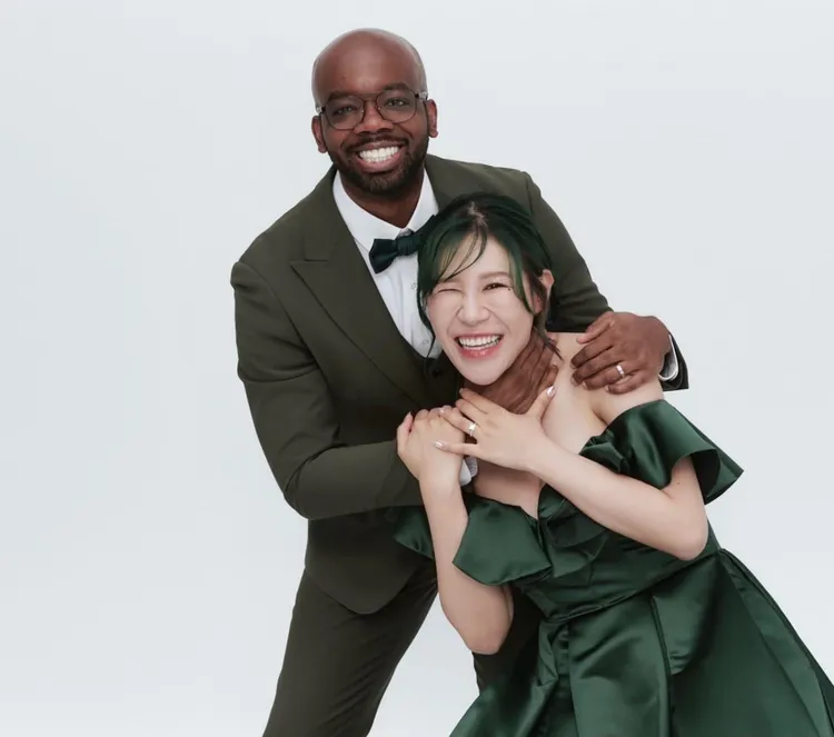 丹妮婊姐與黑人老公很登對。翻攝丹妮婊姐臉書