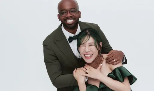 丹妮婊姐婚紗拍成「家暴現場」!她這一點慘輸黑人老公