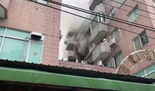 北市通化街大樓清晨惡火! 9旬老婦倒門口送醫不治