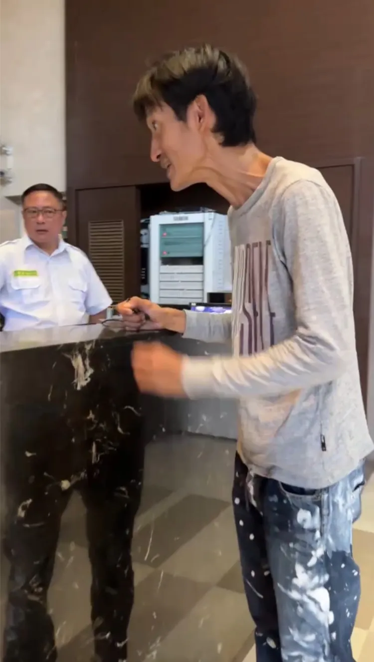 唐治平跑去找管委會。讀者提供