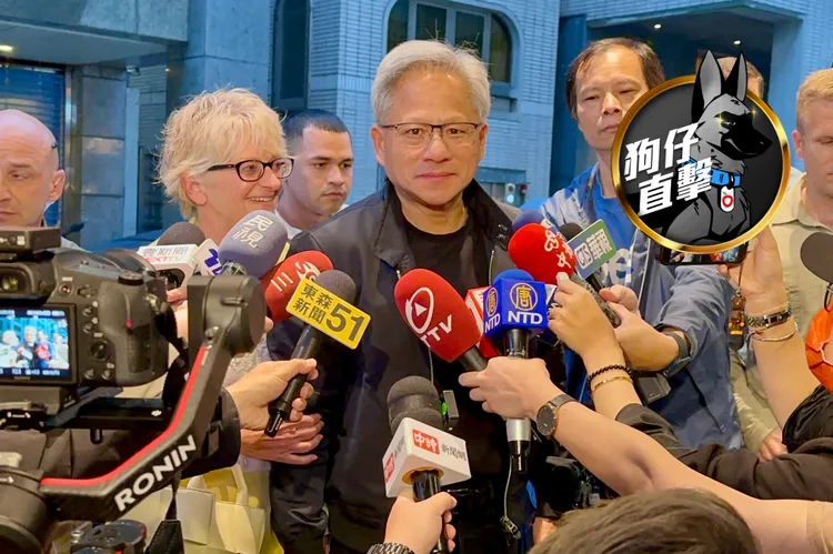 黃仁勳離台前於欣葉台菜舉辦餞別宴。特勤中心攝