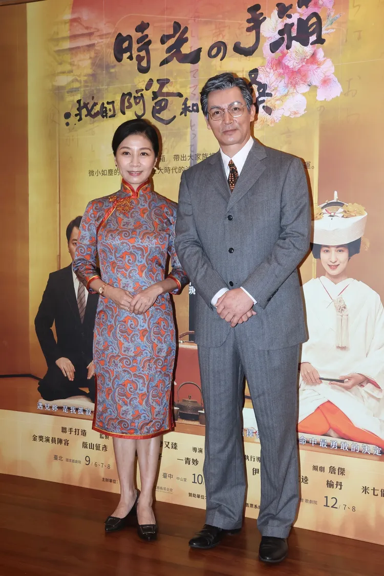 伊正（右）和方文琳是多年好友。彭欣偉攝