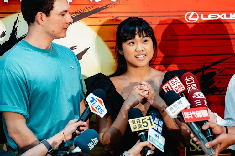 女主角艾碧嘉爾下周將在台中度過20歲生日。寬宏藝術提供