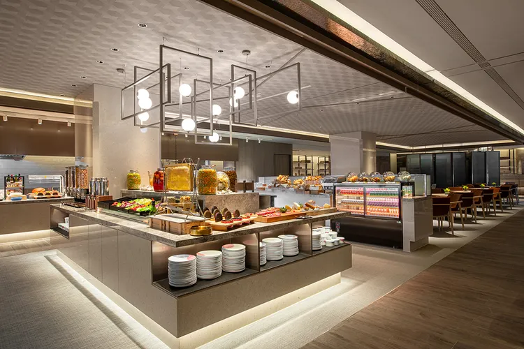 「饗沐全日餐廳」自助吃到飽。業者提供