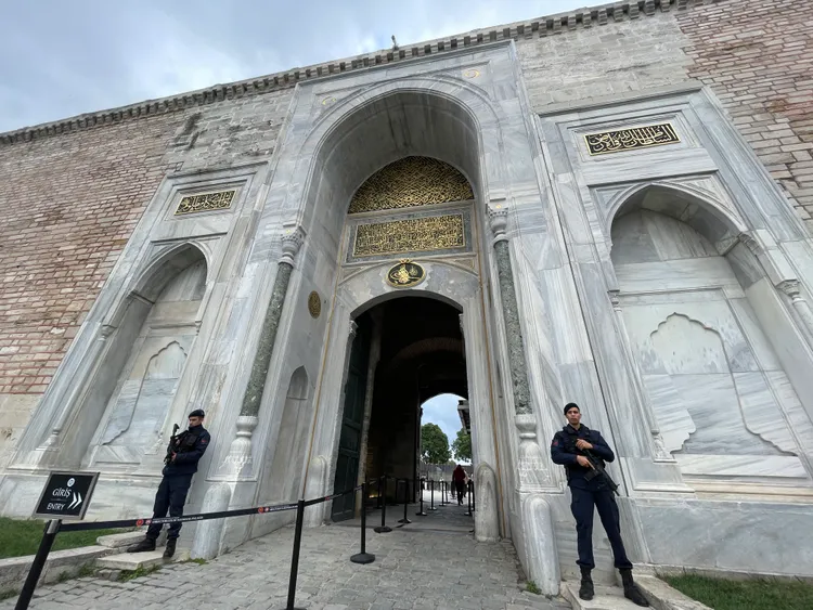 托普卡匹皇宮占地廣闊，是伊斯坦堡主要觀光景點之一。S.H.攝