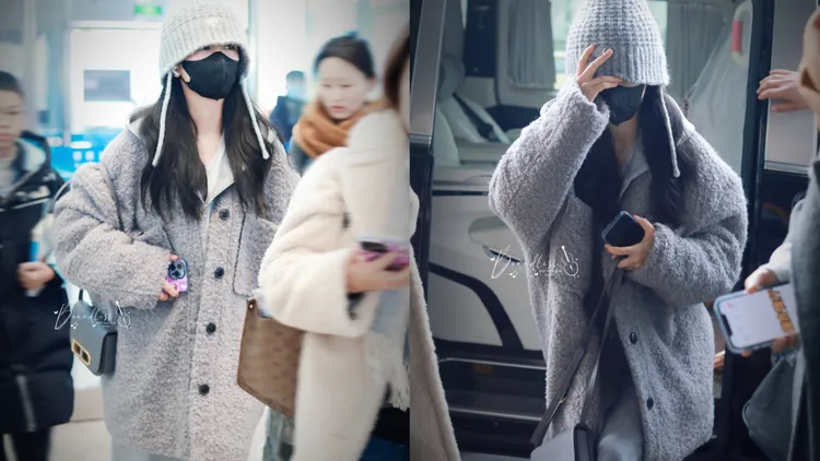 楊紫配上黑色Lingot。翻攝Boundless微博