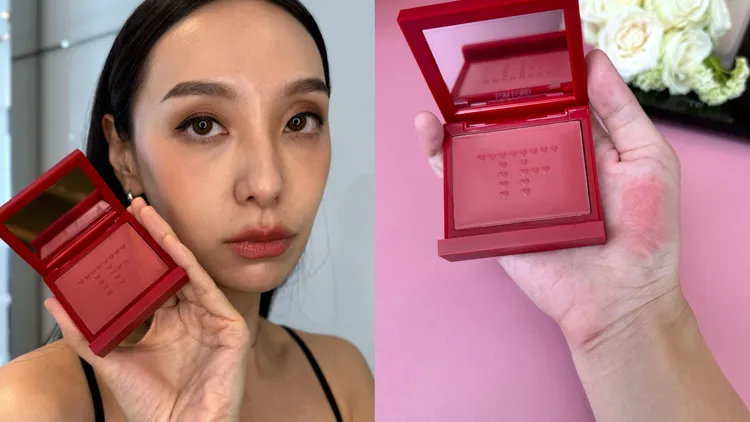 TOM FORD限量 頰彩盤#01 First Blush，3200元。張家玲攝