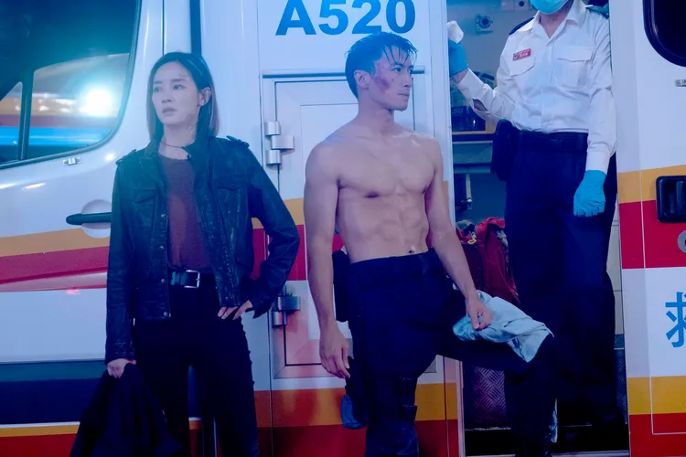 謝霆鋒為戲脫了。華映娛樂提供