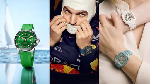 本周新錶|泰格豪雅瘋賽車、依波路玩潛水 雷達方形陶瓷錶獻綠松石美色