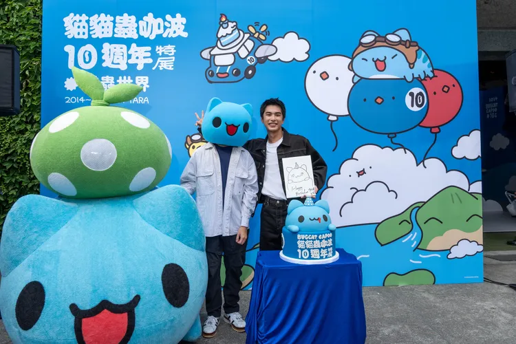 曾敬驊從電影戲劇圈跨界變漫畫咖。INCEPTION啟藝提供