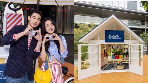 章廣辰稱「年紀大」不敢穿亮色 與李沐挺POLO RALPH LAUREN夏日時尚