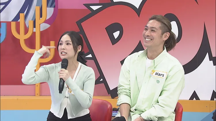 熊熊稱讚老公Mars是神隊友。中天提供