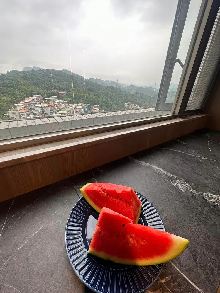 豪宅看出去可見山景。翻攝「Costco好市多 商品經驗老實說」臉書