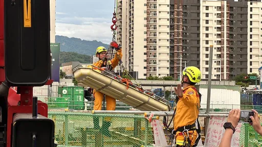 端午節仍趕工！台中建案工人墜地下3樓　頭部重創送醫