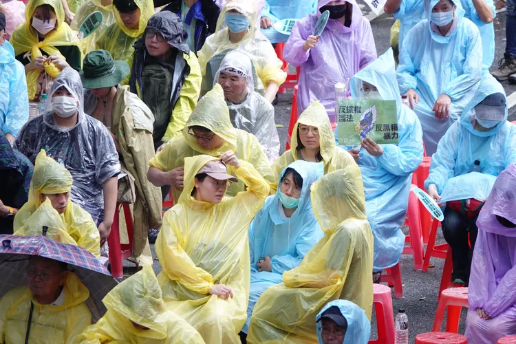 今天公民團體繼「青鳥行動」後，再次發起活動。記者莊宗達攝