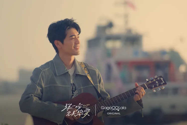 涂善存試鏡當天表演了兩首自己的創作，自彈自唱弄哭工作人員。GagaOOLala提供