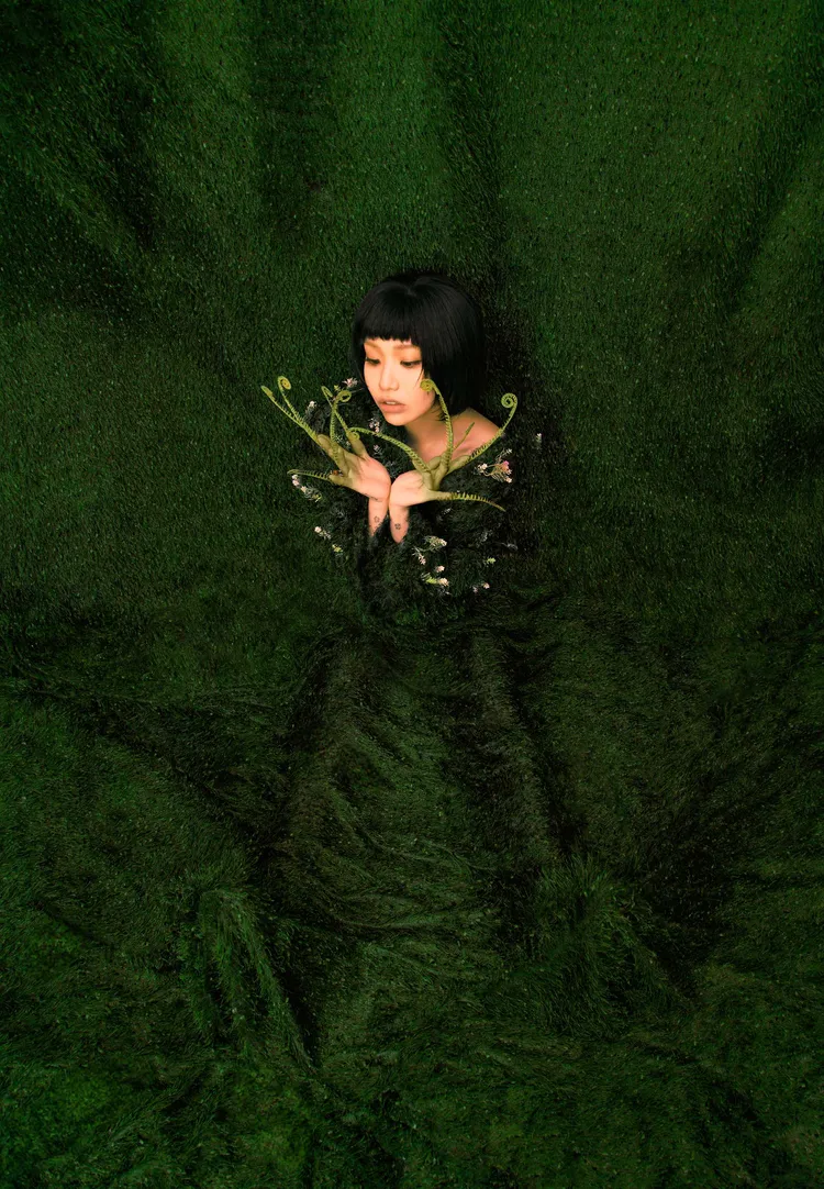 陳芳語造型大膽前衛。華風數位提供