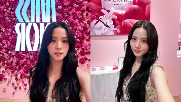 Jisoo在自己IG分享的美照。翻攝Jisoo IG