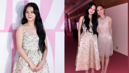 仙女Jisoo長肉了? 東京挺Miss Dior新品臉圓圓樣貌曝光