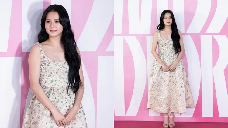 Jisso近日出席活動看上去長肉了。翻攝harpersbazaarhk IG