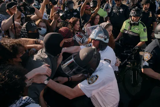 挺巴勒斯坦示威者佔領布魯克林博物館　與紐約警爆衝突