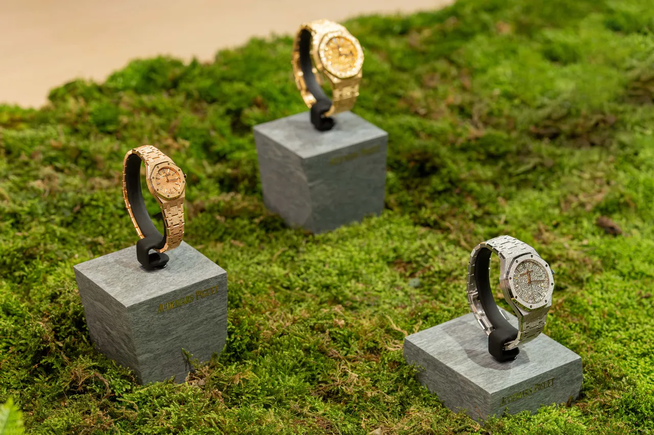 AP錶舉辦「Shaping Materials玩轉材質」鑑賞會。品牌提供