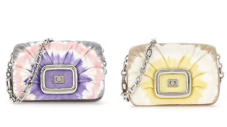 Viv' Chou紮染迷你泡芙包，各12萬8000元。品牌提供