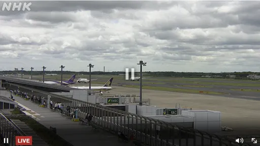 成田機場貨機起飛突起火!「傳出爆炸聲」急折返迫降