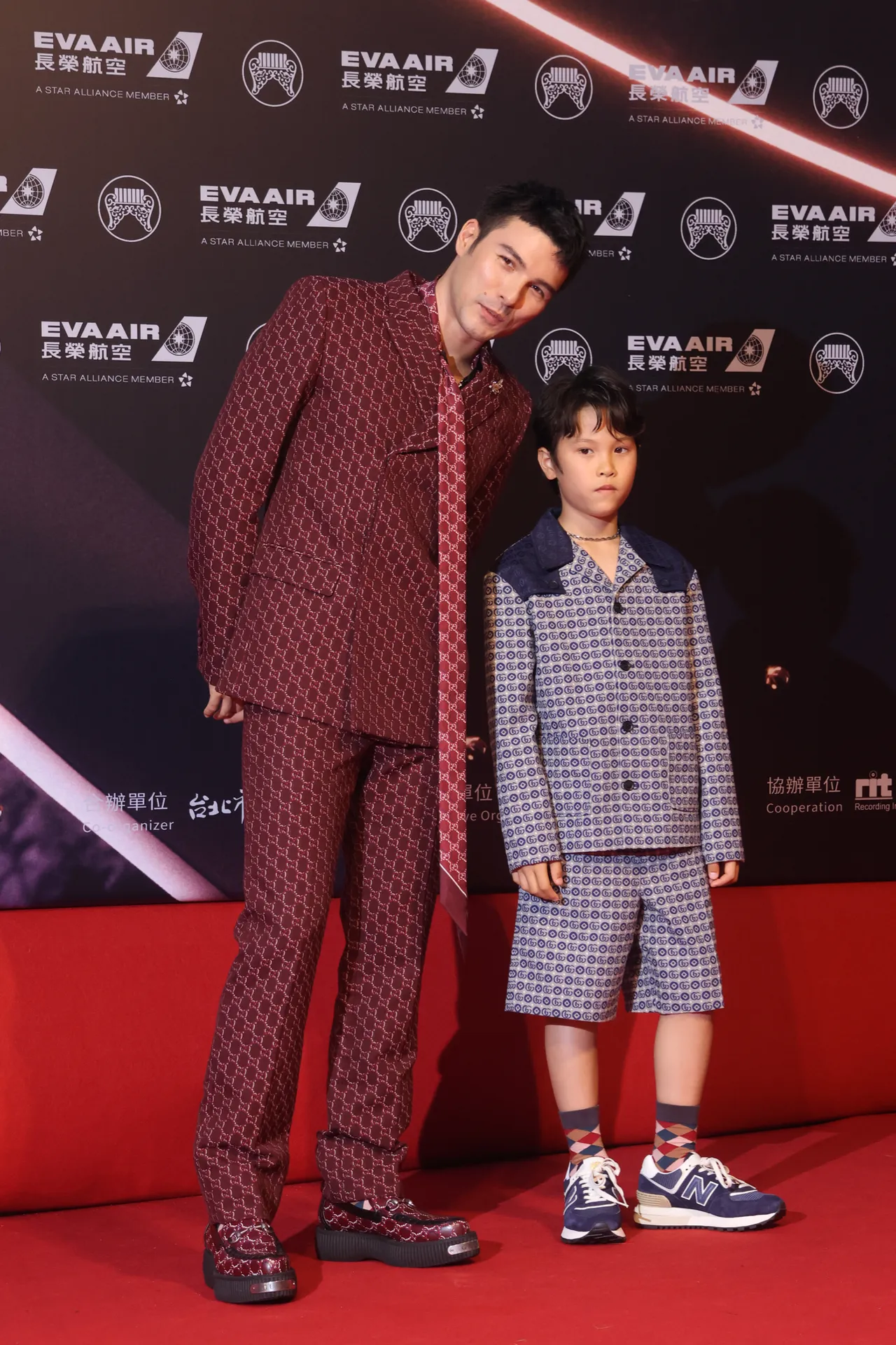 鳳小岳兒子很酷。彭欣偉攝