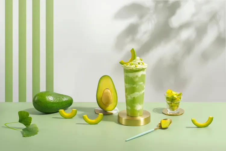 今（19日）「多肉酪梨優格」買一送一。初韻提供