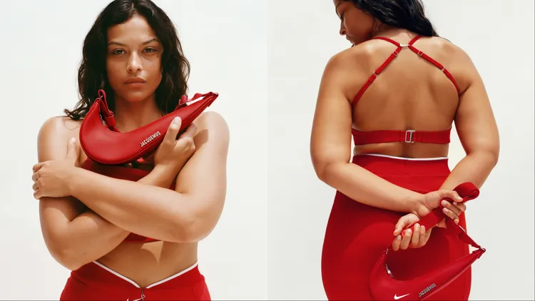 聯名單品包括新色Le Swoosh勾勾包以及全新設計的運動服裝。品牌提供