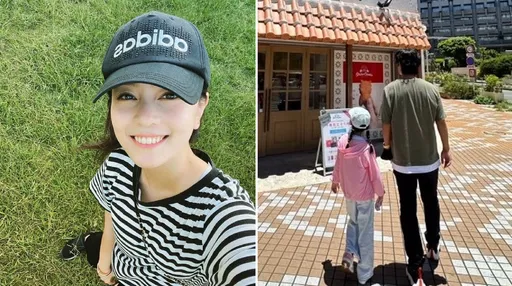 周渝民帶老婆喻虹淵恩愛遊沖繩!8歲女長腿遺傳星爸