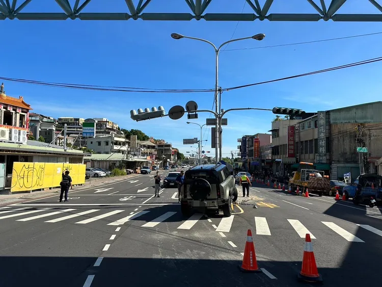 事故造成號誌無法運作。民眾提供