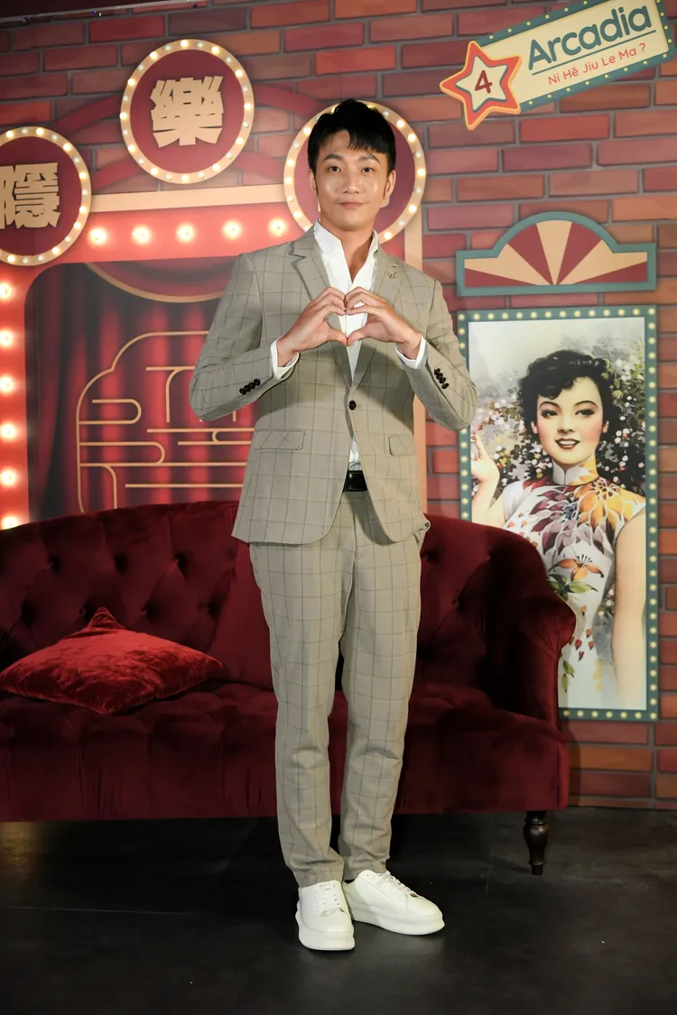 楚翔過往8+9形象鮮明。三立提供