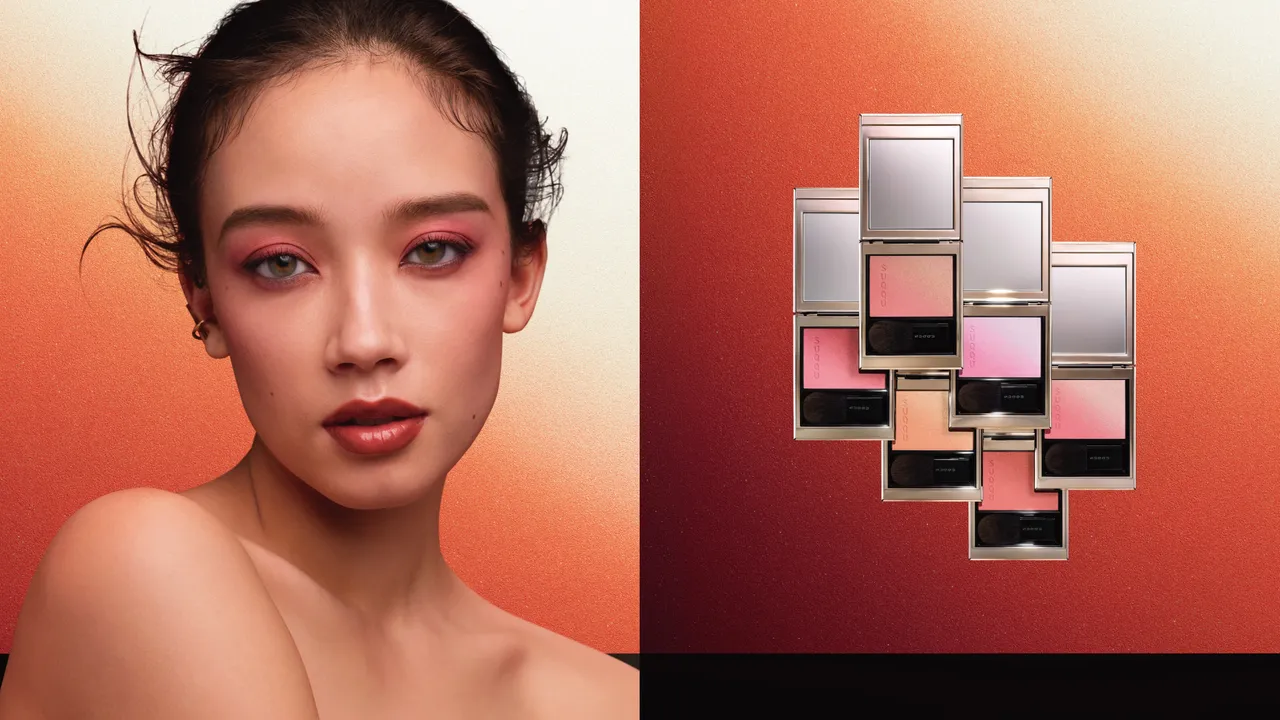 SUQQU秋冬彩妝帶來晶采柔艷頰彩新品,共有7色選。品牌提供