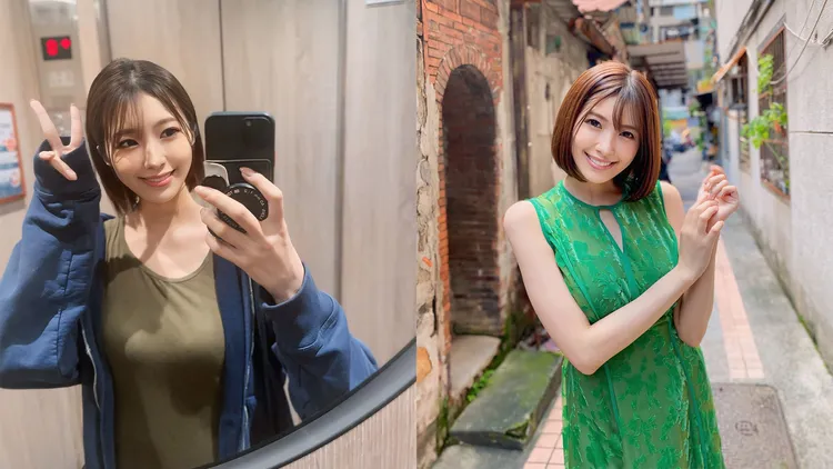 翼舞來台拍攝寫真集。翻攝自翼舞／8manpro　X社群