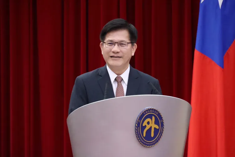 林佳龍說，孫曉雅當之無愧能獲得這枚獎章。記者莊宗達攝