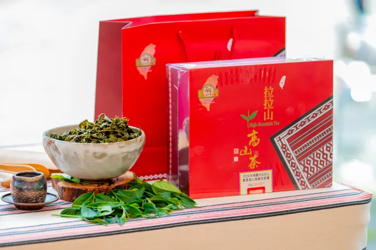 拉拉山春季高山烏龍茶。桃園市府提供