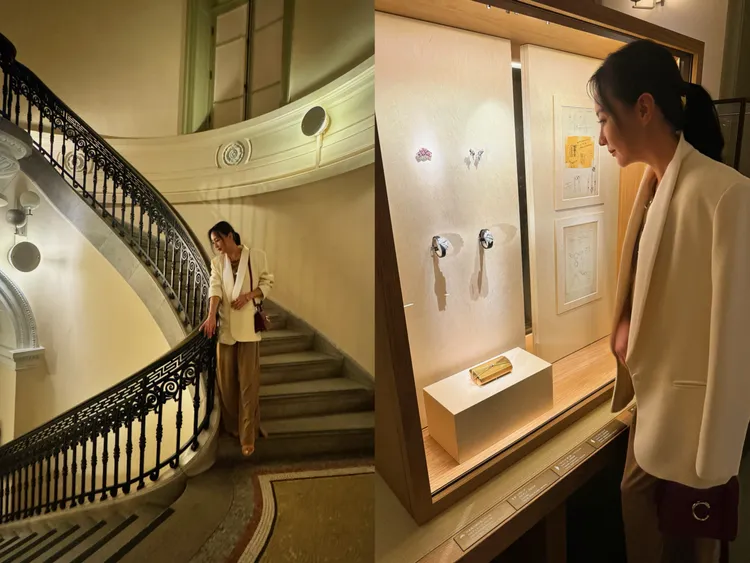 關穎欣賞卡地亞與日本半世紀歷史‘Yui MUSUBI’展。