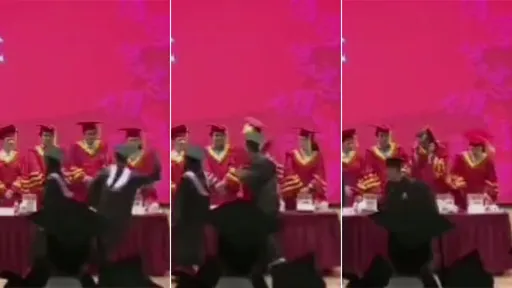 台生畢典毆打復旦教授被拘留　網曝他超嗆「槍斃老子也不怕」