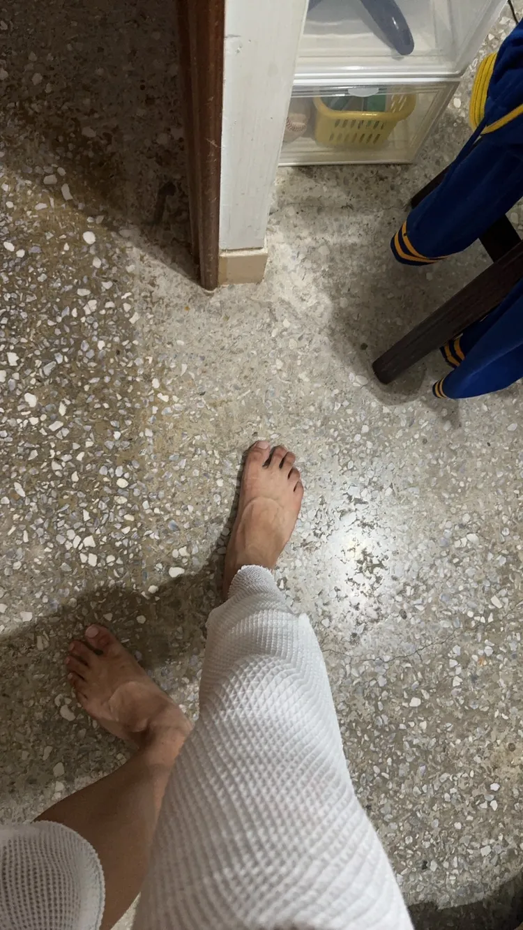 另名受傷的周員。警方提供