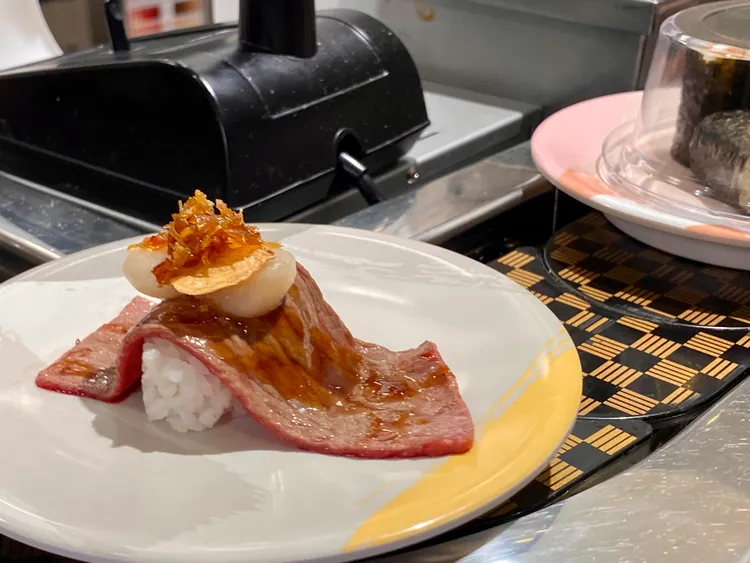 XO醬干貝和牛燒。莊偉祺攝