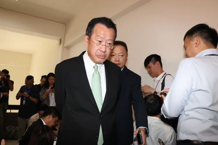 顧立雄表示，糧秣、彈藥分散預囤是非常重要的，但強調一定會遵守相關國內法和國際法規範。記者莊宗達攝