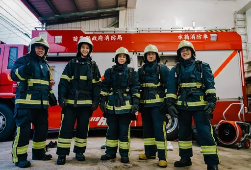 一秒梦回《火神的眼泪》 陈庭妮再穿制服感动喊:终身消防魂