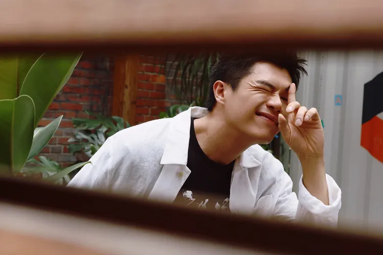 柯煒林為愛可以M到不行。彭欣偉攝