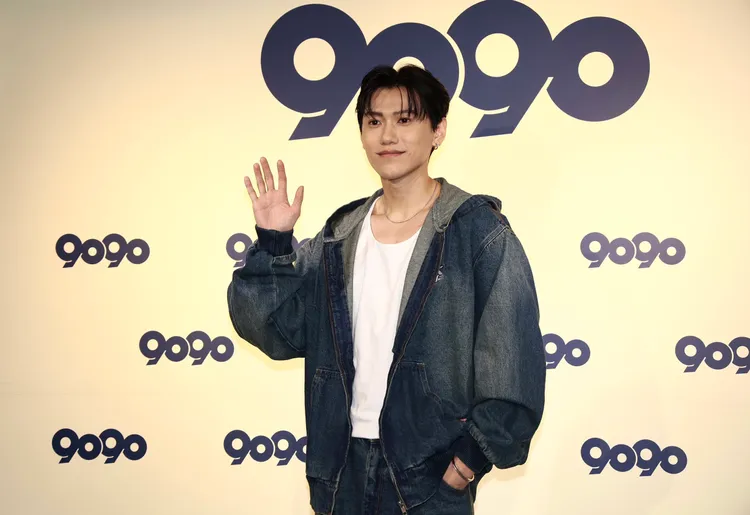 邱宇辰透露自己喜歡寬鬆的街頭感造型。彭欣偉攝