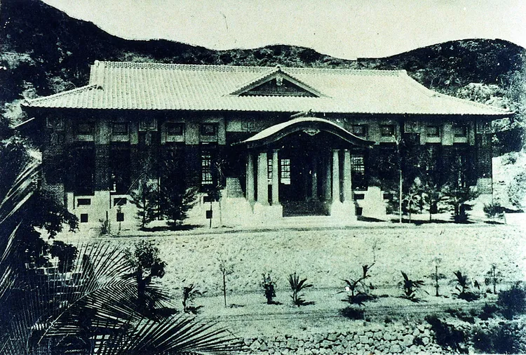 一百年前武德殿落成。文化局提供