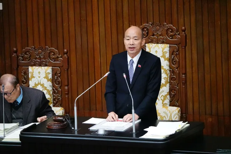 立法院長韓國瑜。莊宗達攝